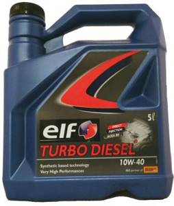 Моторное масло Elf Turbo Diesel 10W40, 5л
